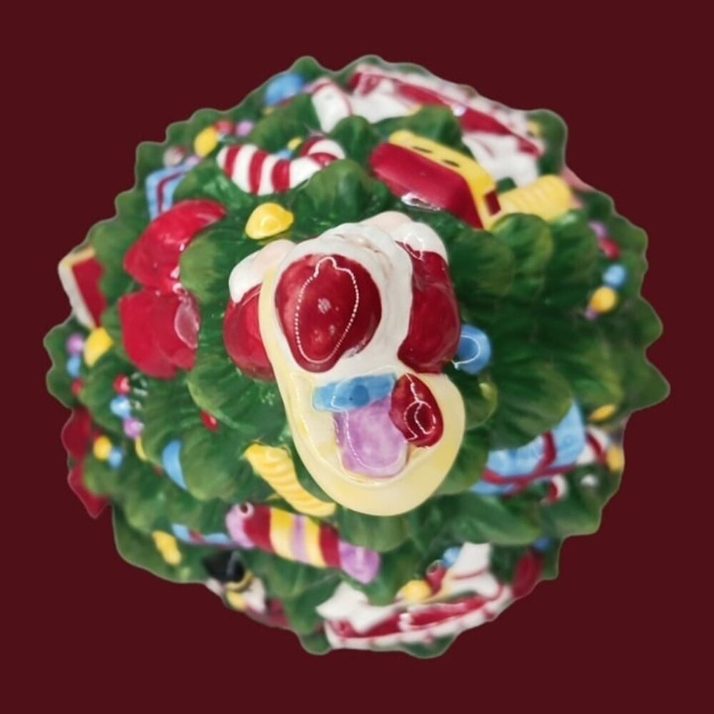 Spode musical table top world christmas tree multicolor "10" tall - Picture 6 of 11